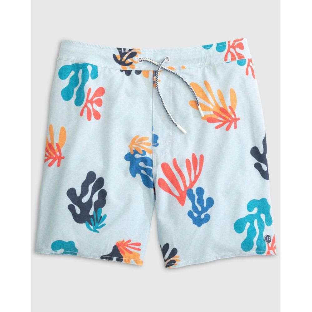 Half Elastic 7" Surf Shorts, Size: M